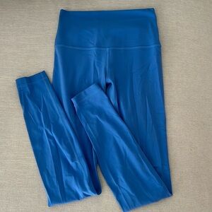 Size 6 LuluLemon Blue Align Leggings